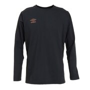 アンブロ(UMBRO) サッカーウェア フィールテック 長袖プラクティスシャツ UUUUJB52 BLK