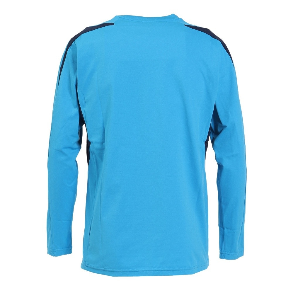アンブロ（UMBRO）（メンズ、レディース）サッカーウェア フィールテック 長袖プラクティスシャツ UUUUJB52 IBLU