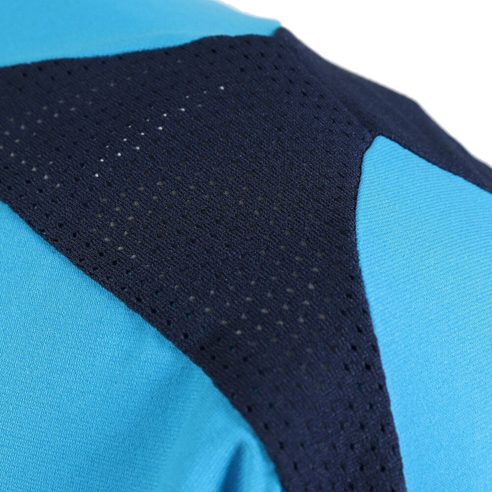 アンブロ（UMBRO）（メンズ、レディース）サッカーウェア フィールテック 長袖プラクティスシャツ UUUUJB52 IBLU