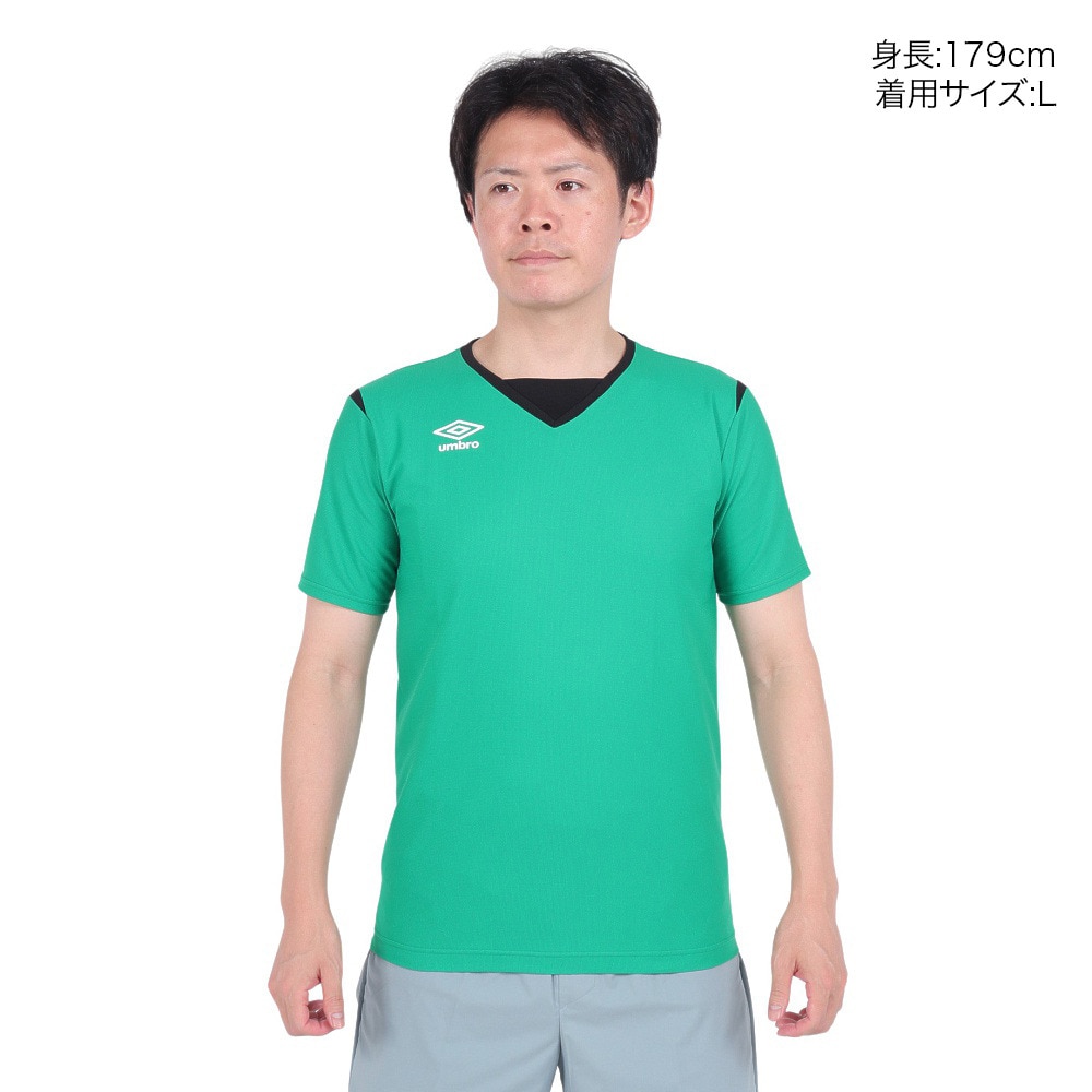 アンブロ（UMBRO）（メンズ）サッカーウェア ゲーム半袖シャツ UAS6700B KLY 速乾