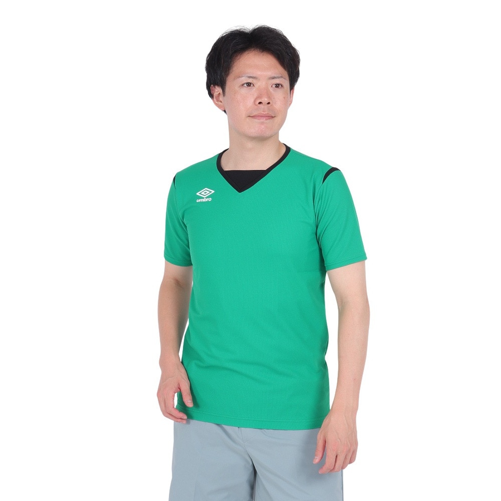 アンブロ（UMBRO）（メンズ）サッカーウェア ゲーム半袖シャツ UAS6700B KLY 速乾