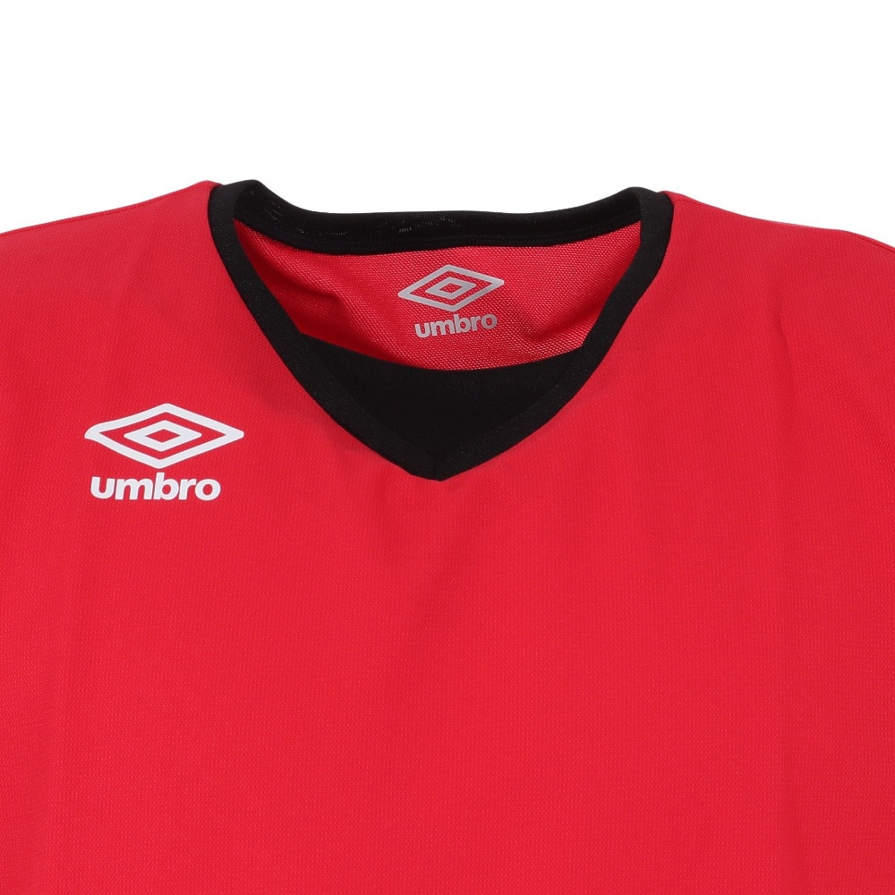 アンブロ（UMBRO）（メンズ）サッカーウェア ゲーム半袖シャツ UAS6700B MRED スポーツ用品はスーパースポーツゼビオ