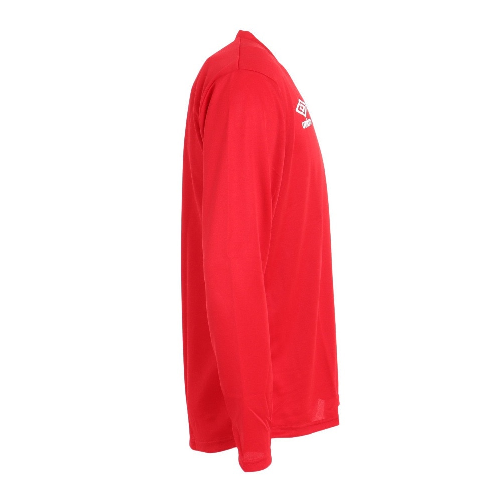 アンブロ（UMBRO）（メンズ）サッカーウェア TMセカンダリー長袖シャツ UBS7637L MRED 速乾