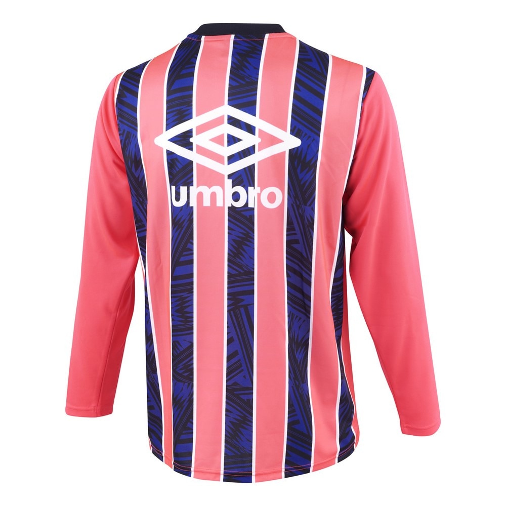 アンブロ（UMBRO）（メンズ）サッカーウェア グラフィック長袖プラクティスシャツ UUUWJB51 FMZD