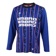 (メンズ)サッカーウェア グラフィック長袖プラクティスシャツ UUUWJB51 VBLU
