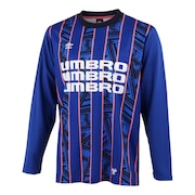 アンブロ（UMBRO）（メンズ）サッカーウェア グラフィック長袖プラクティスシャツ UUUWJB51 VBLU