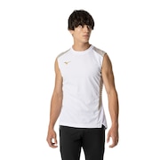 ミズノ（MIZUNO）（メンズ、レディース）サッカーウェア フィールドシャツ ノースリーブ P2MAB04201 速乾