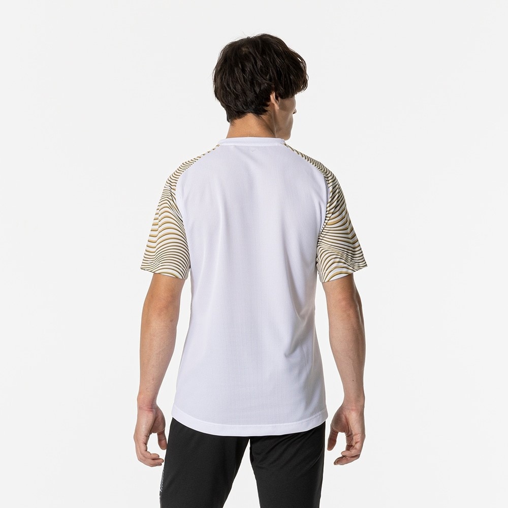 ミズノ（MIZUNO）（メンズ、レディース）サッカーウェア フィールドシャツ 半袖Tシャツ P2MAB04101 速乾