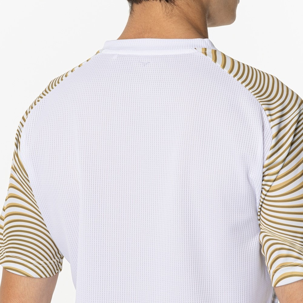 ミズノ（MIZUNO）（メンズ、レディース）サッカーウェア フィールドシャツ 半袖Tシャツ P2MAB04101 速乾