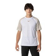 ミズノ（MIZUNO）（メンズ、レディース）サッカーウェア フィールドシャツ 半袖Tシャツ P2MAB04101 速乾