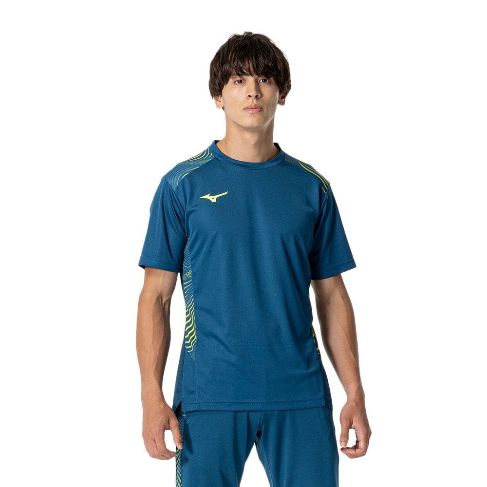 ミズノ（MIZUNO）（メンズ、レディース）サッカーウェア フィールドシャツ P2MAB04032 速乾