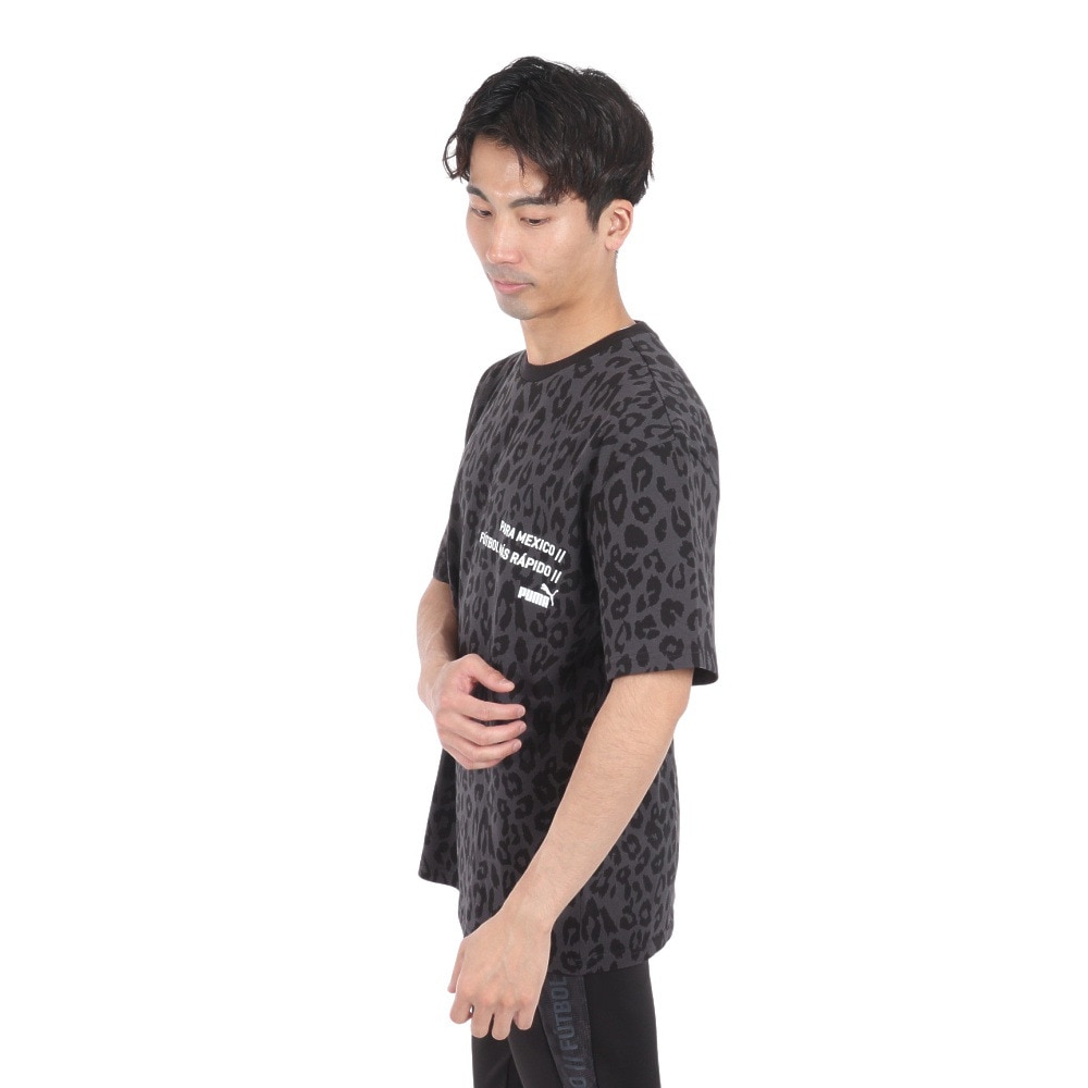 プーマ（PUMA）（メンズ）サッカーウェア パラメヒコ AOP 半袖 Tシャツ 70643501