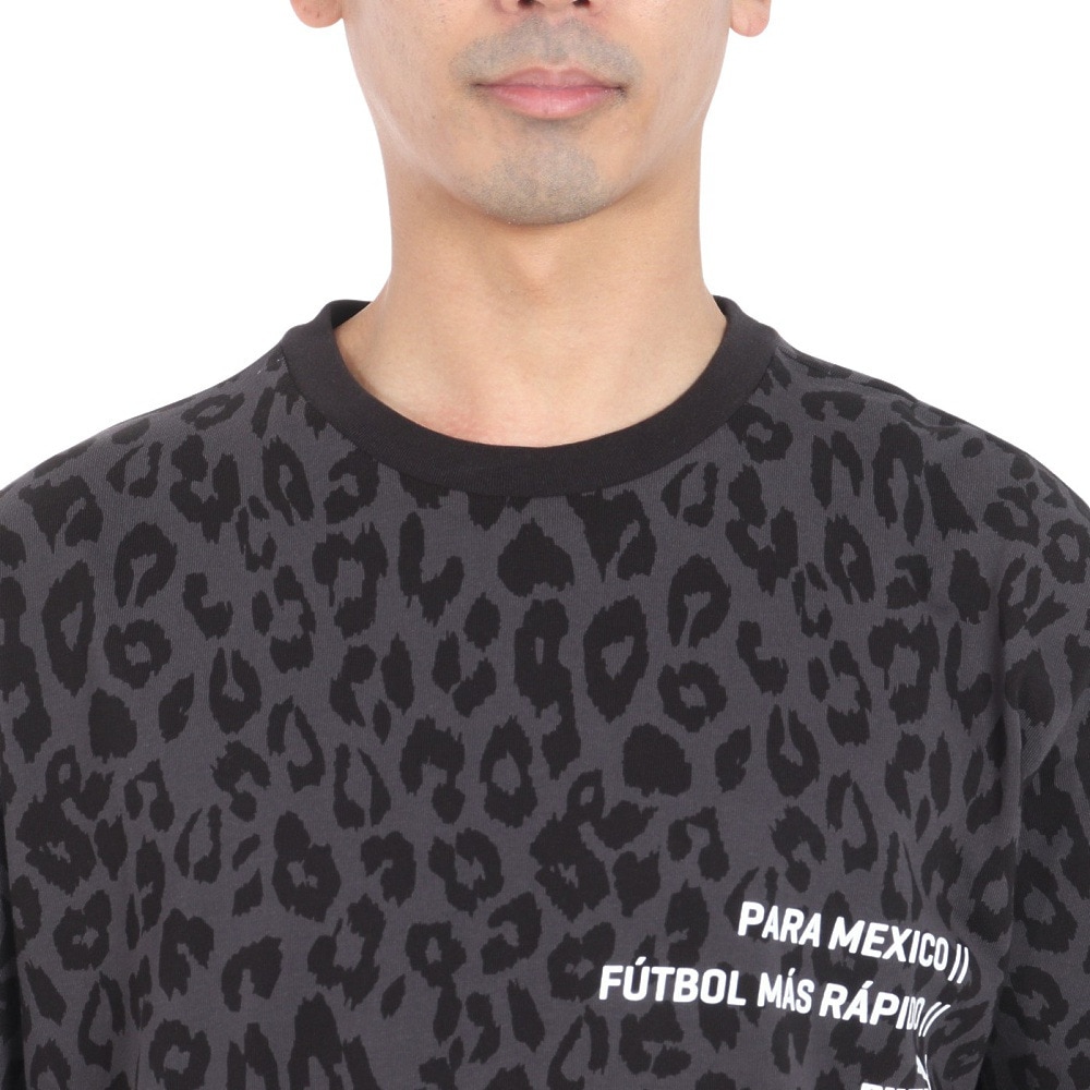 プーマ（PUMA）（メンズ）サッカーウェア パラメヒコ AOP 半袖 Tシャツ 70643501