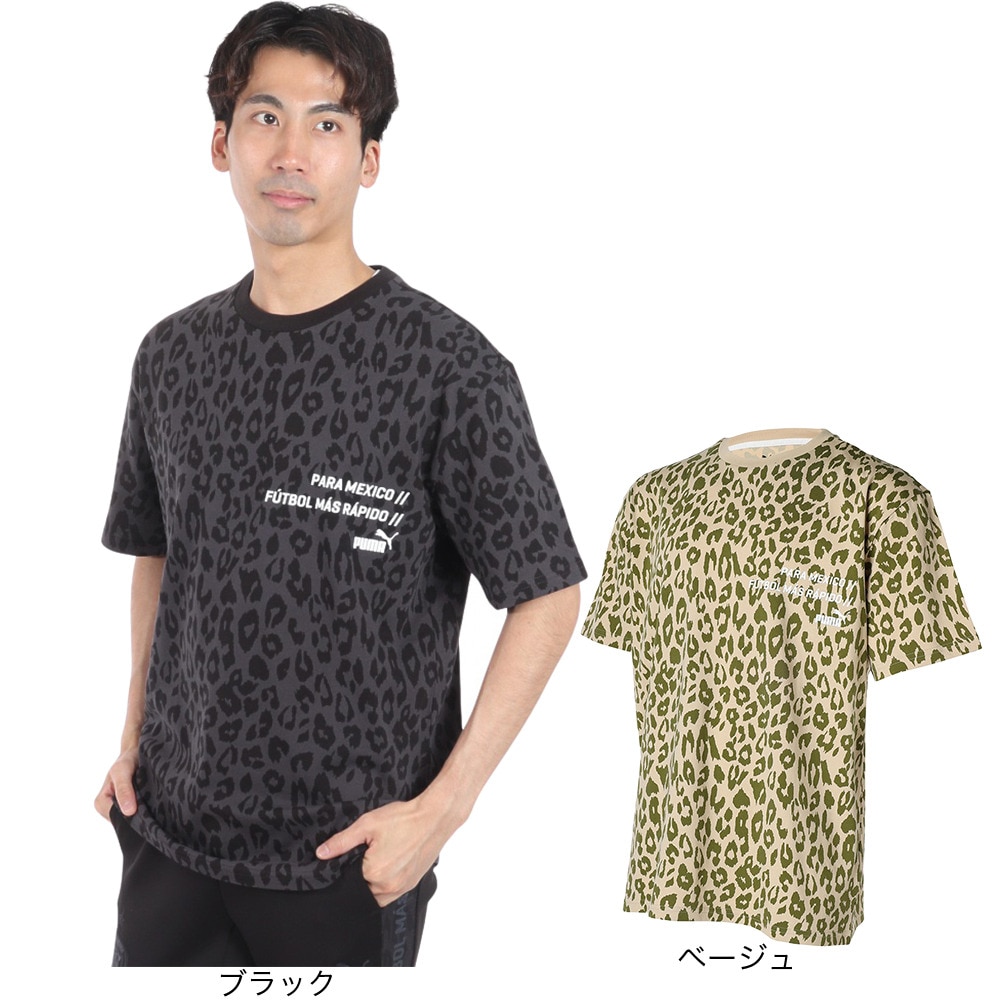 プーマ（PUMA）（メンズ）サッカーウェア パラメヒコ AOP 半袖 Tシャツ 70643501