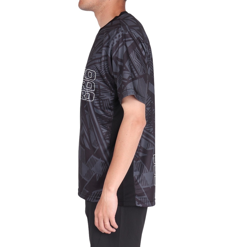 アンブロ（UMBRO）（メンズ）サッカーウェア THE THIRD グラショートスリーブプラシャツ UUUXJA51 BLK