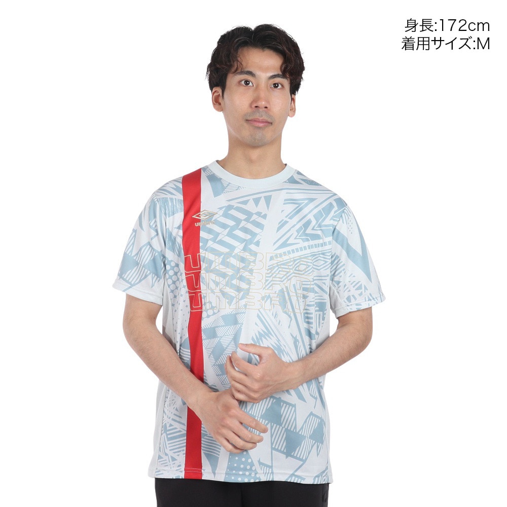 アンブロ（UMBRO）（メンズ）サッカーウェア THE THIRD グラショートスリーブプラシャツ UUUXJA51 GCGY