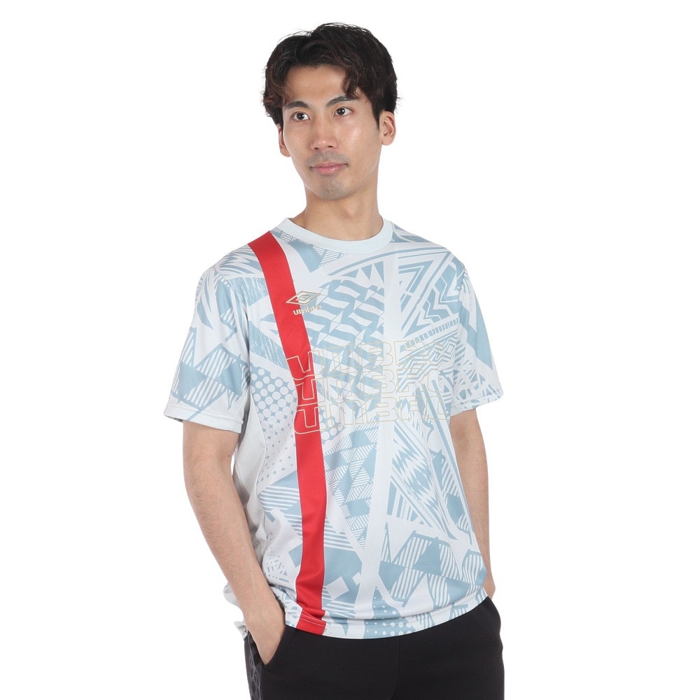 アンブロ（UMBRO）（メンズ）サッカーウェア THE THIRD グラショートスリーブプラシャツ UUUXJA51 GCGY
