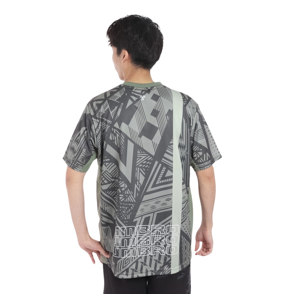 アンブロ（UMBRO）（メンズ）サッカーウェア THE THIRD グラショートスリーブプラシャツ UUUXJA51 VTBG