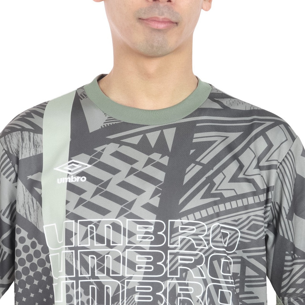 アンブロ（UMBRO）（メンズ）サッカーウェア THE THIRD グラショートスリーブプラシャツ UUUXJA51 VTBG
