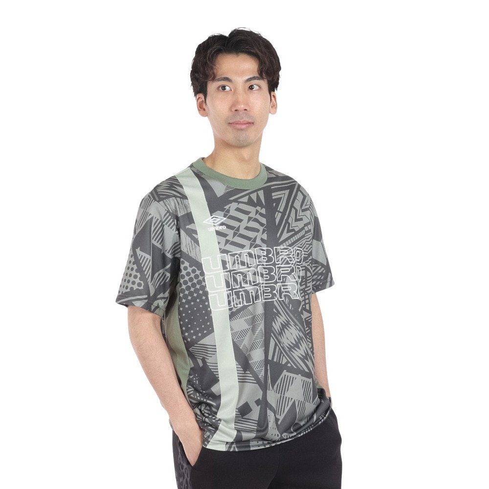 アンブロ（UMBRO）（メンズ）サッカーウェア THE THIRD グラショートスリーブプラシャツ UUUXJA51 VTBG