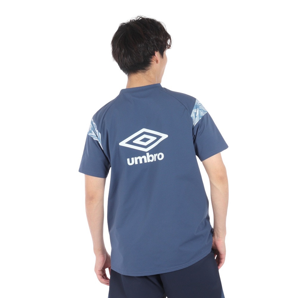 アンブロ（UMBRO）（メンズ）サッカーウェア THE THIRD メッシュ半袖プラシャツ UUUXJA52 DKDM
