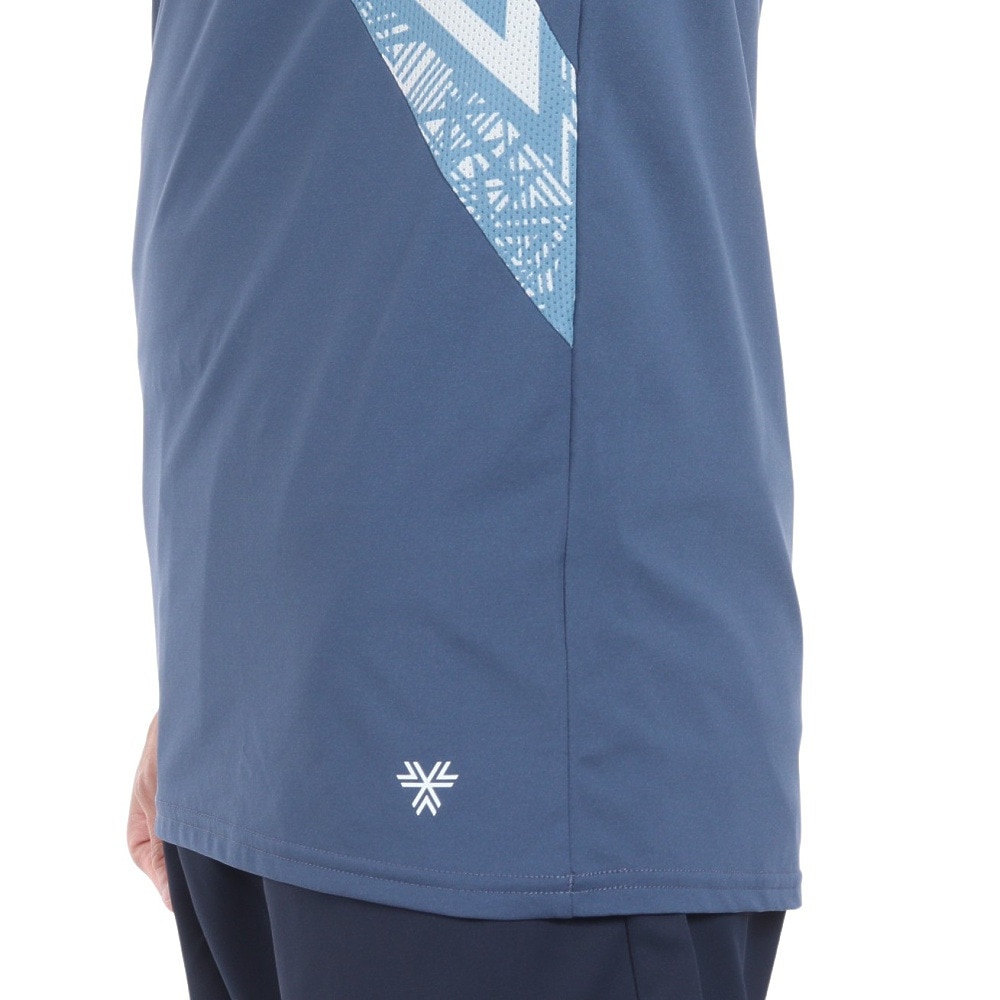 アンブロ（UMBRO）（メンズ）サッカーウェア THE THIRD メッシュ半袖プラシャツ UUUXJA52 DKDM