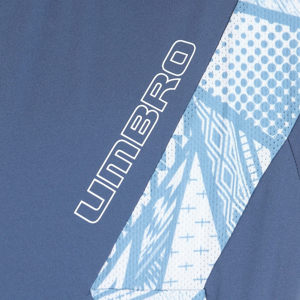 アンブロ（UMBRO）（メンズ）サッカーウェア THE THIRD メッシュ半袖プラシャツ UUUXJA52 DKDM