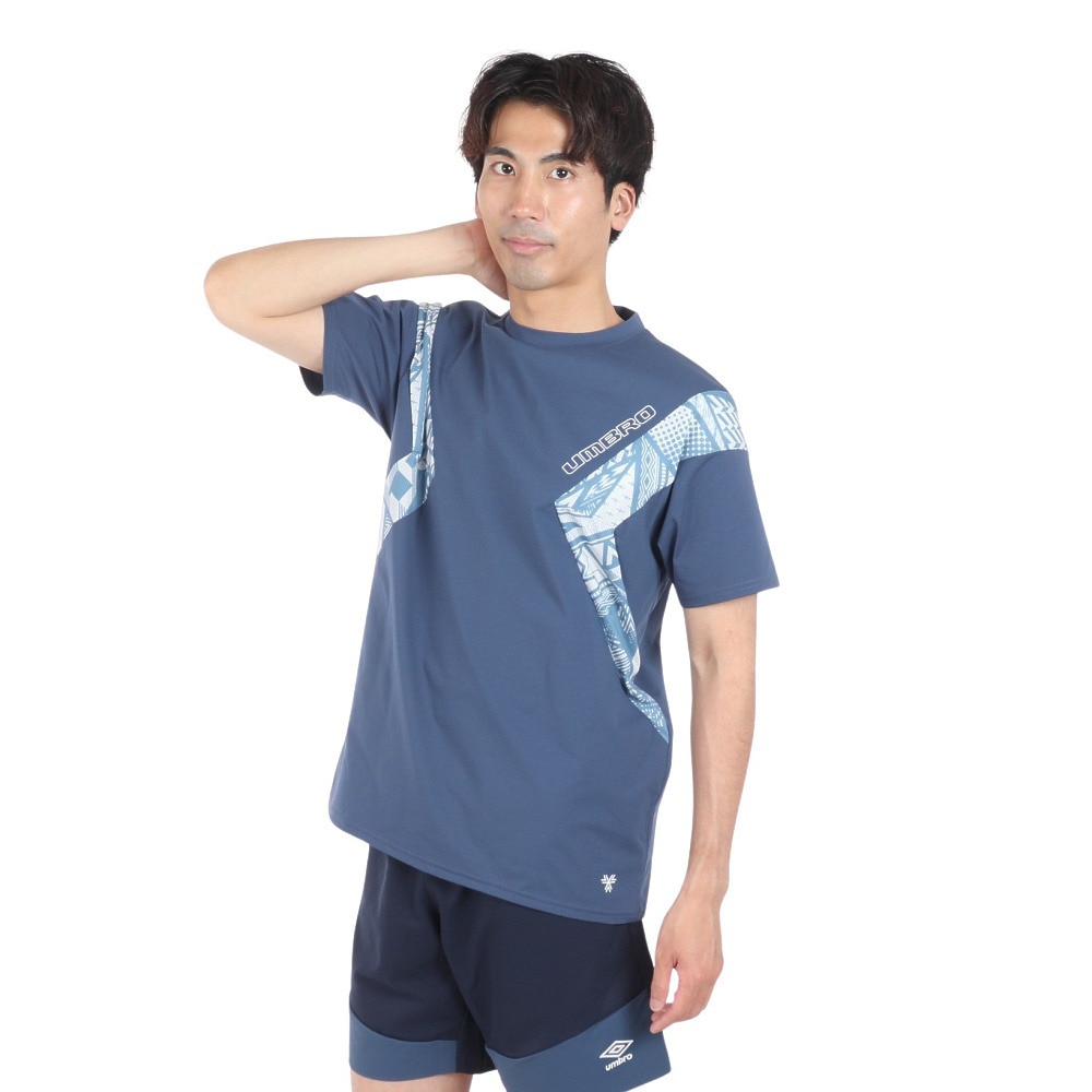 楽天市場】【公式】 アンブロ THE THIRD by UMBRO メッシュコンビ半袖プラクティスシャツ メンズ 吸汗速乾 ストレッチ 高通気  サッカー フットボール 半袖 Tシャツ ウェア サッカーウェア スポーツ ブランド 2024年春夏モデル UUUXJA52 : デサント公式通販  楽天市場店