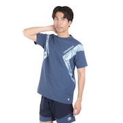 アンブロ（UMBRO）（メンズ）サッカーウェア THE THIRD メッシュ半袖プラシャツ UUUXJA52 DKDM