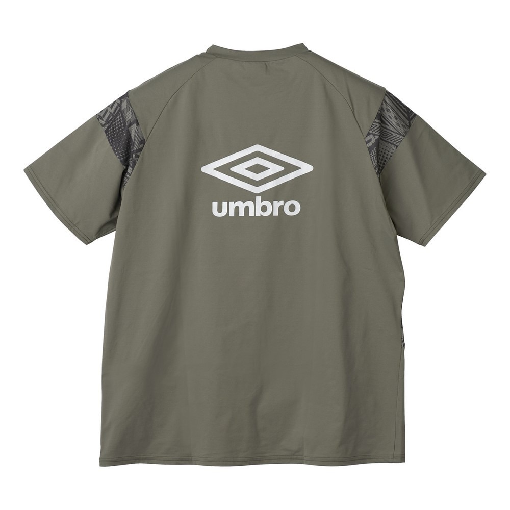アンブロ（UMBRO）（メンズ）サッカーウェア THE THIRD メッシュ半袖プラシャツ UUUXJA52 VTBG
