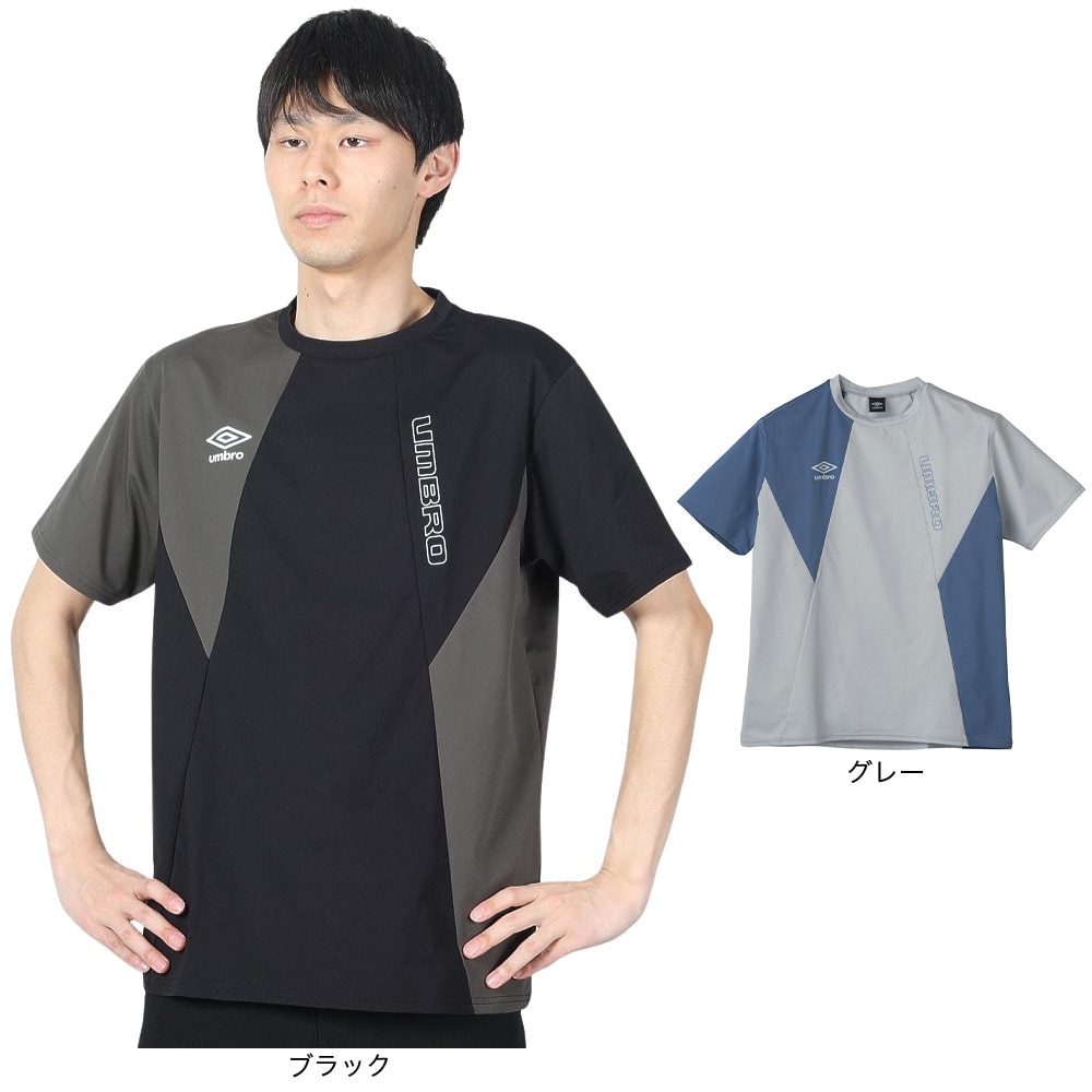 アンブロ（UMBRO）（メンズ）サッカーウェア THE THIRD ショートスリーブプラシャツ UUUXJA53 GCGY