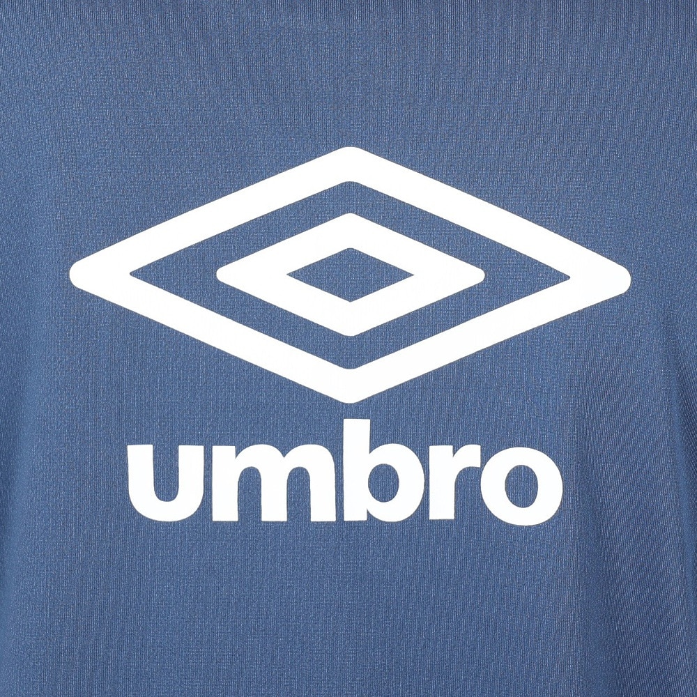 アンブロ（UMBRO）（メンズ）サッカーウェア 半袖プラクティスシャツ UUUXJA59 DKDM 速乾 UVカット