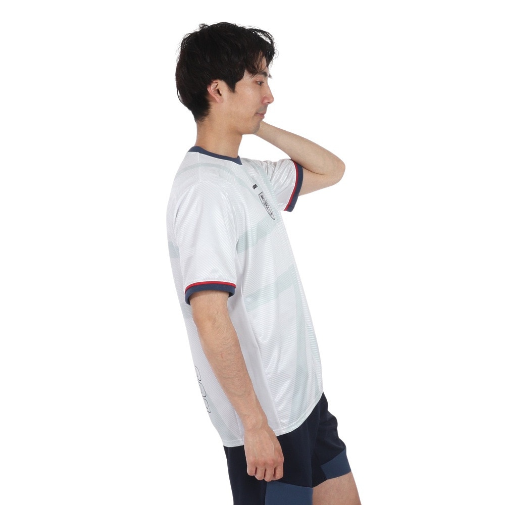 アンブロ（UMBRO）（メンズ）サッカーウェア 100周年 ゲ-ムシャツ UUUXJA00 WHT