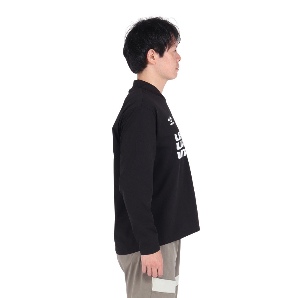アンブロ（UMBRO）（メンズ）サッカーウェア THE THIRD フィールテックプラクティスシャツ UF4FLS51M BK00
