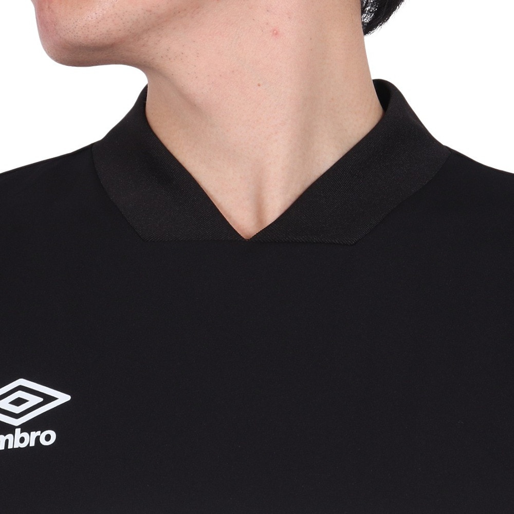 アンブロ（UMBRO）（メンズ）サッカーウェア THE THIRD フィールテックプラクティスシャツ UF4FLS51M BK00