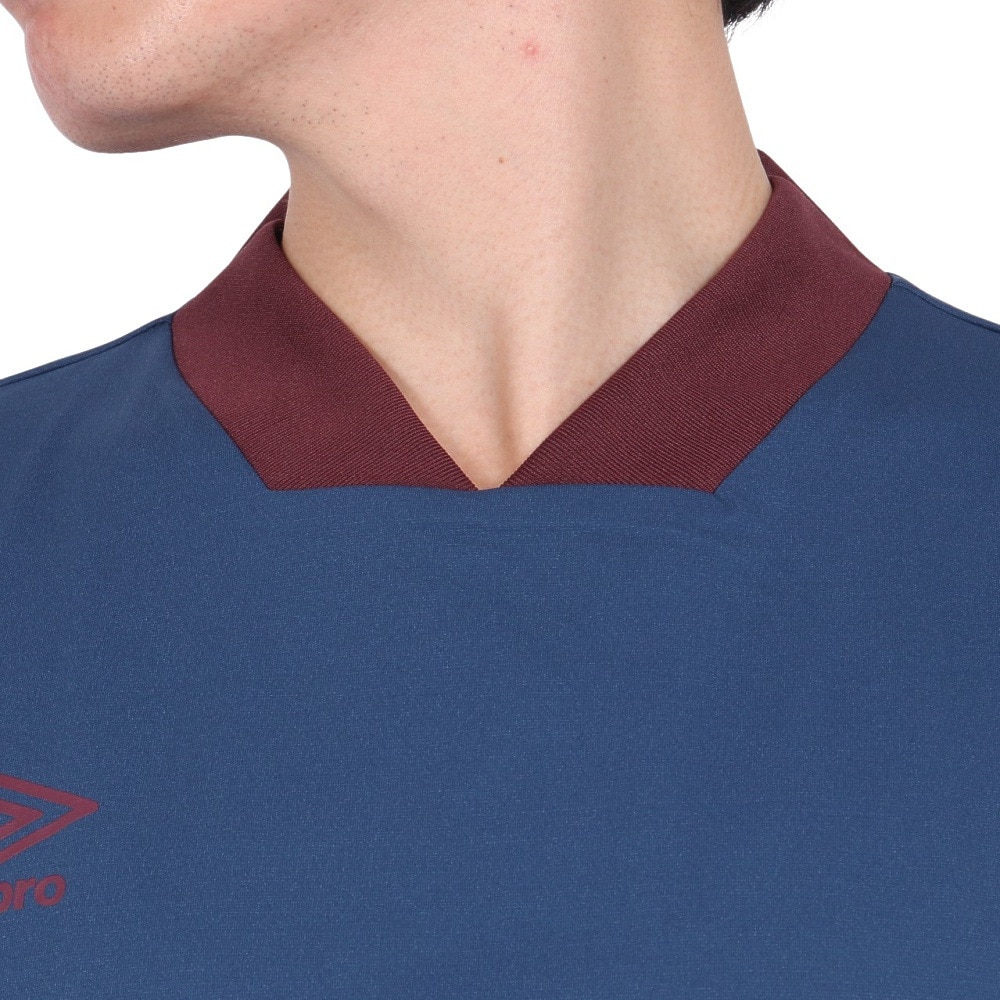 アンブロ（UMBRO）（メンズ）サッカーウェア THE THIRD フィールテックプラクティスシャツ UF4FLS51M NV00