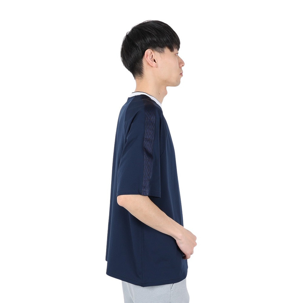 アンブロ（UMBRO）（メンズ、レディース）サッカーウェア AWAY フィールテック ワイド プラクティスシャツ UF4FHT55M NV00