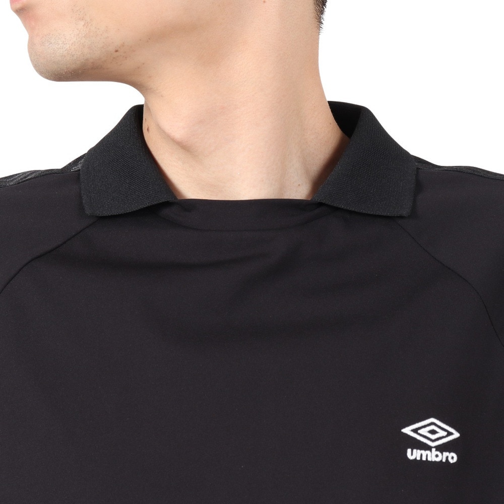 アンブロ（UMBRO）（メンズ）サッカーウェア AWAY 襟付きワイドプラシャツ UF4FHT56M BK00