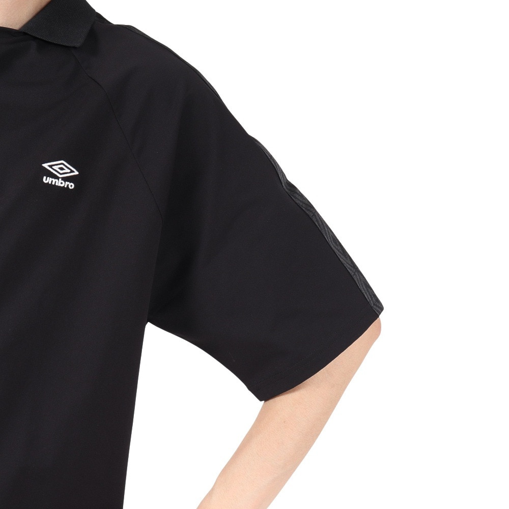 アンブロ（UMBRO）（メンズ）サッカーウェア AWAY 襟付きワイドプラシャツ UF4FHT56M BK00