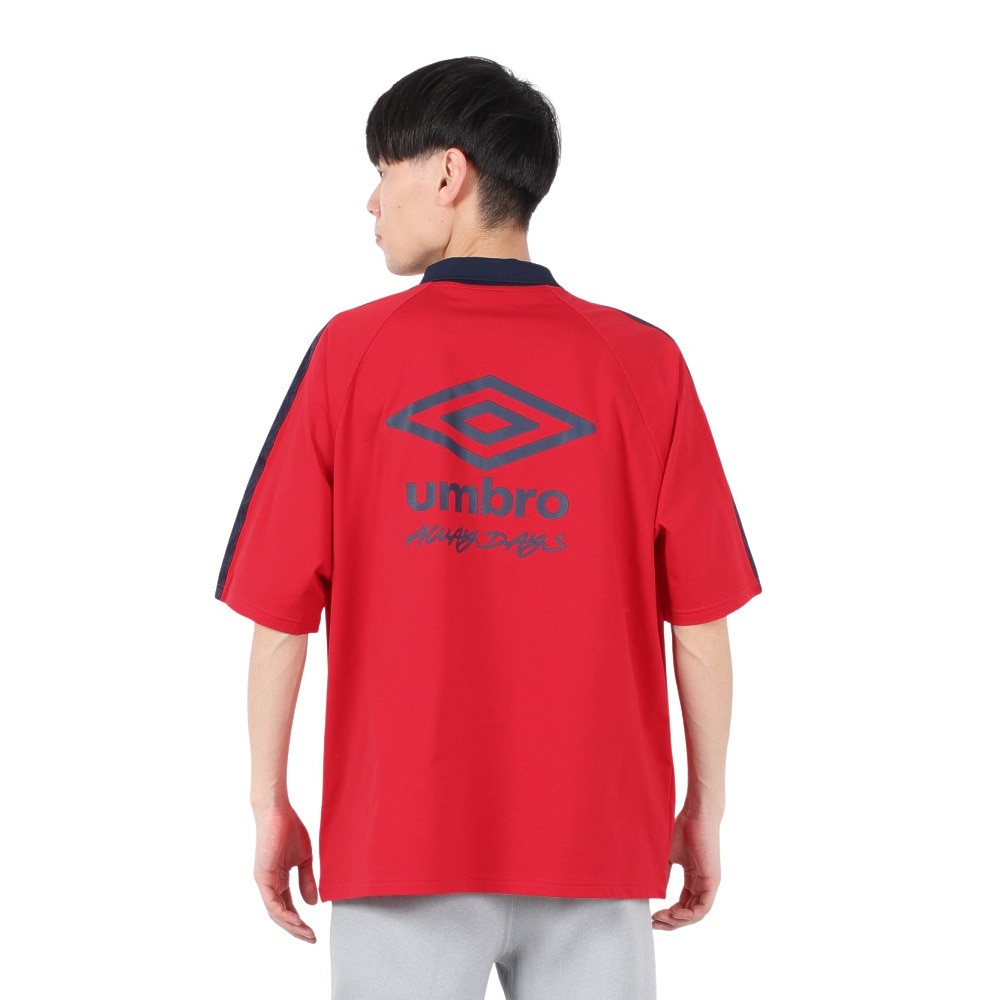 アンブロ（UMBRO）（メンズ）サッカーウェア AWAY 襟付きワイドプラシャツ UF4FHT56M RD00