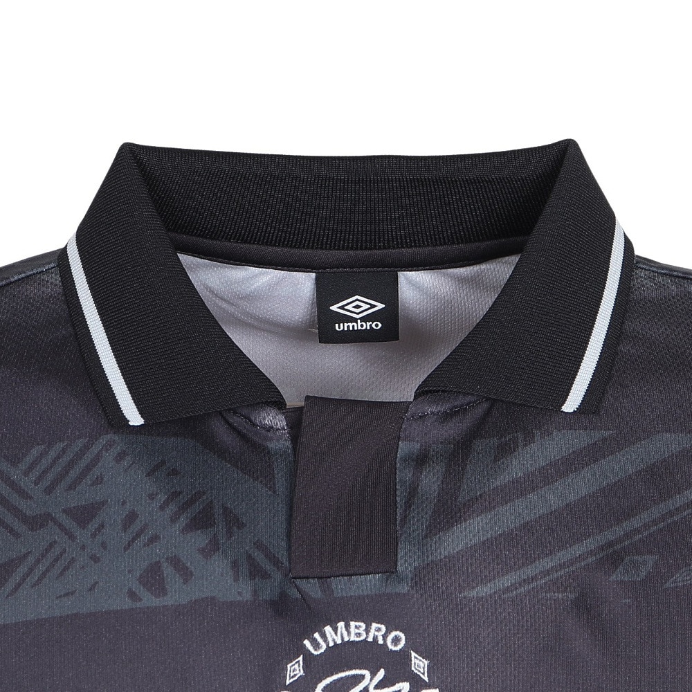アンブロ（UMBRO）（メンズ）サッカーウェア THE THIRD グラフィックプラクティスシャツ UF4FLS50M BK00