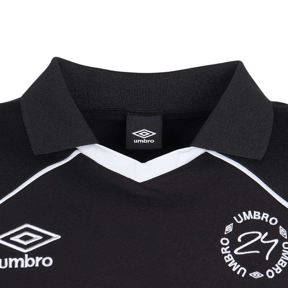 アンブロ（UMBRO）（メンズ）サッカーウェア THE THIRD フィールテックプラクティスシャツ UF4FLS52M BK00