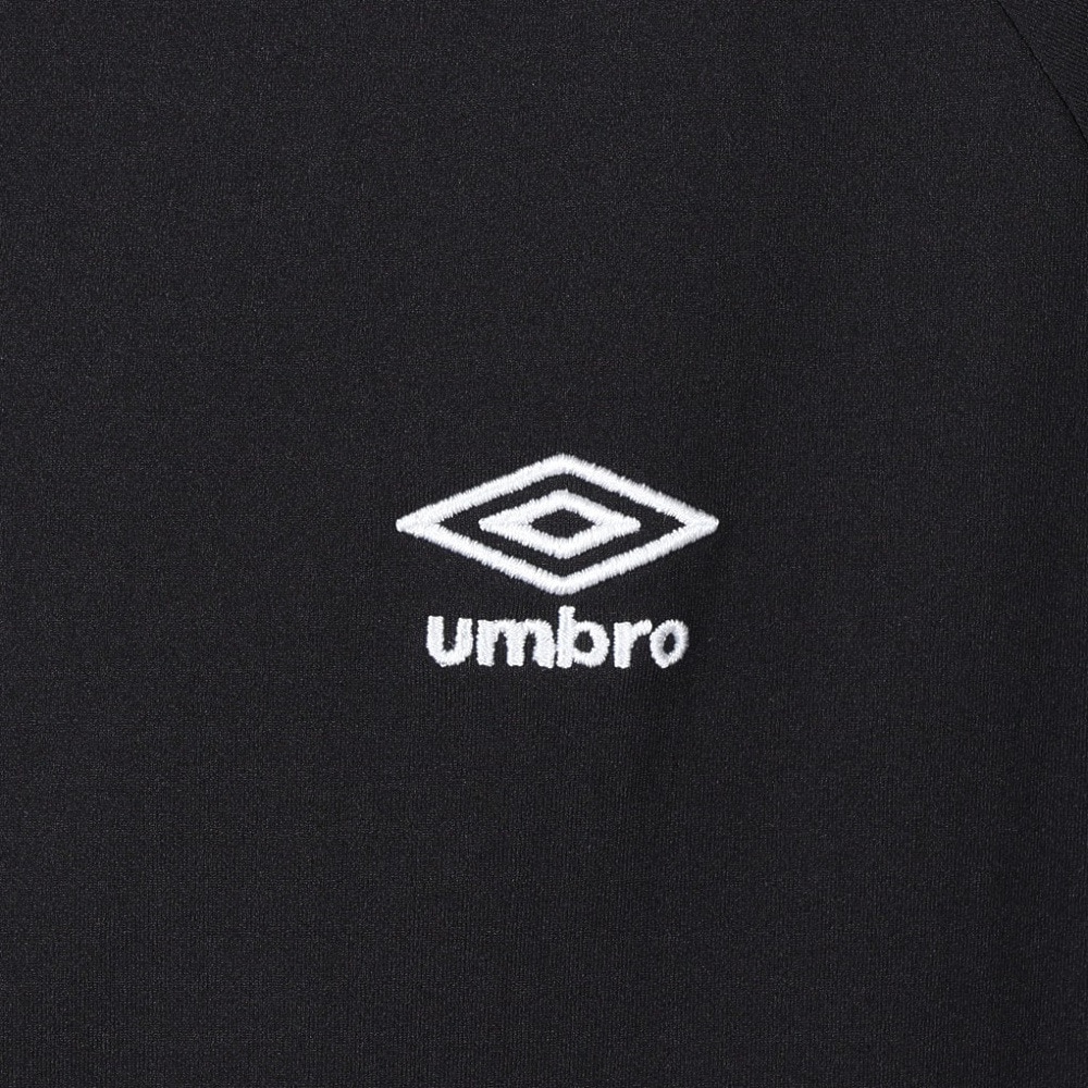 アンブロ（UMBRO）（メンズ、レディース）サッカーウェア AWAY 長袖 ワイド プラクティスシャツ UF4FLT53M BK00