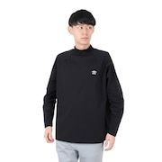 (メンズ、レディース)サッカーウェア AWAY 長袖 ワイド プラクティスシャツ UF4FLT53M BK00