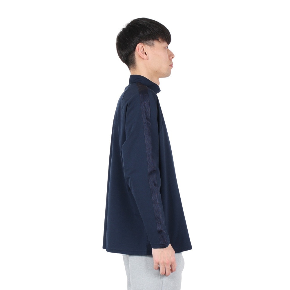 アンブロ（UMBRO）（メンズ、レディース）サッカーウェア AWAY 長袖ワイドプラシャツ UF4FLT53M NV00