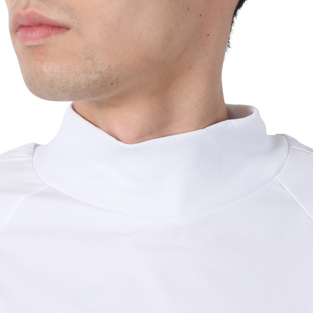アンブロ（UMBRO）（メンズ、レディース）サッカーウェア AWAY 長袖 ワイド プラクティスシャツ UF4FLT53M WH00