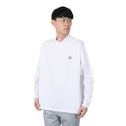 (メンズ、レディース)サッカーウェア AWAY 長袖 ワイド プラクティスシャツ UF4FLT53M WH00