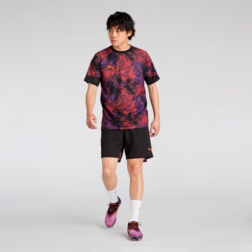 プーマ（PUMA）（メンズ）サッカーウェア INDIVIDUAL プロ AOP 半袖Tシャツ 66012403
