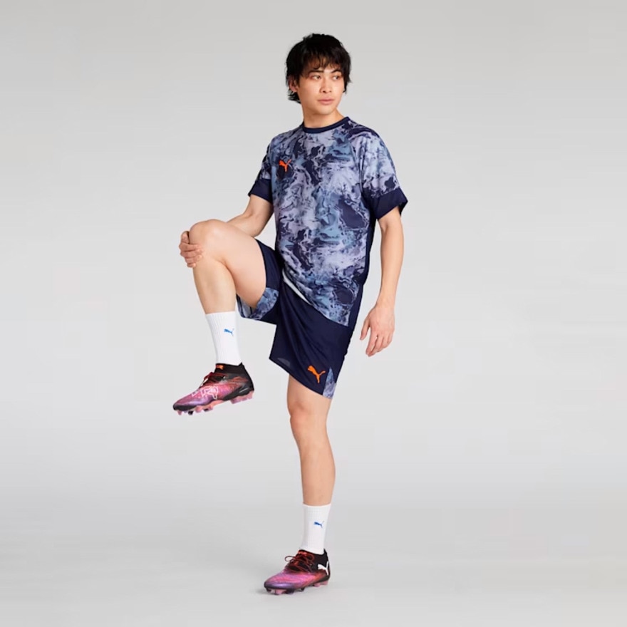 プーマ（PUMA）（メンズ）【新商品】サッカーウェア INDIVIDUAL プロ AOP 半袖Tシャツ 66012406