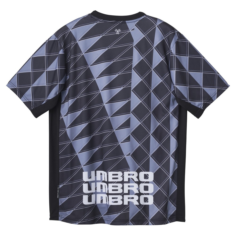 アンブロ（UMBRO）（メンズ）【新商品】サッカーウェア THE THIRD by UMBRO グラフィックプラクティスシャツ UF5SHS50M BK00